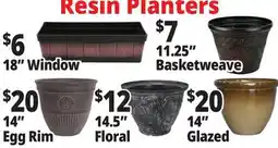 Ocean State Job Lot Planters offer