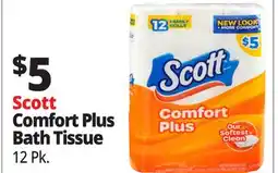 Ocean State Job Lot Scott Comfort Plush Bathroom Tissue 12 Count offer