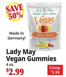 Ocean State Job Lot Lady May Vegan Gummies offer