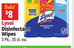 Ocean State Job Lot Lysol Disinfectant Wipes offer