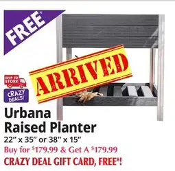 Ocean State Job Lot Urbana Raised planter offer