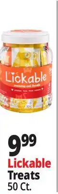 Ocean State Job Lot Lickable Creamy Cat Treats 50ct offer