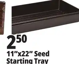 Ocean State Job Lot Seed Starter Plant Tray 11 x 22 offer