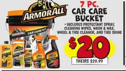 Ollie's 7 PC. CAR CARE BUCKET offer