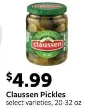 Fareway Claussen Pickles offer