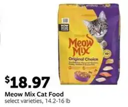Fareway Meow Mix Cat Food offer