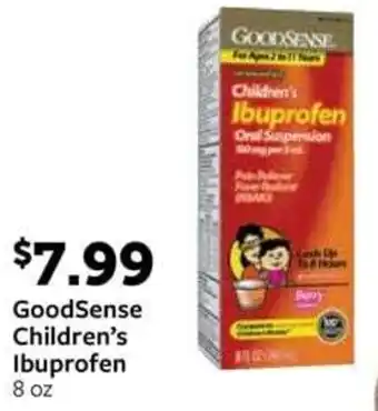 Fareway GoodSense Children's Ibuprofen offer