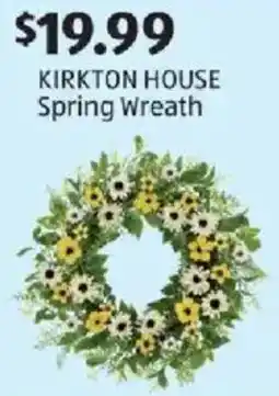 Aldi Kirkton house spring wreath offer