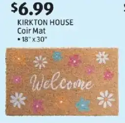 Aldi Kirkton house coir mat offer