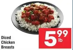 Albertsons Diced Chicken Breasts offer