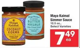 Albertsons Maya Kaimal Simmer Sauce offer