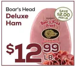 DeCicco & Sons Boar's Head Deluxe Ham offer