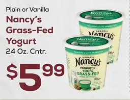DeCicco & Sons Nancy's Grass-Fed Yogurt offer
