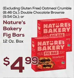 DeCicco & Sons Nature's Bakery Fig Bars offer
