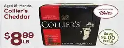 DeCicco & Sons Collier's Cheddar offer