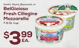 DeCicco & Sons BelGioioso Fresh Ciliegine Mozzarella offer