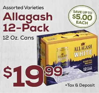 DeCicco & Sons Allagash 12-Pack offer