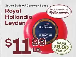 DeCicco & Sons Royal Hollandia Leyden Gouda Style w/Caraway Seeds offer
