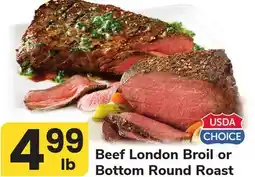 ACME Beef London Broil or Bottom Round Roast offer