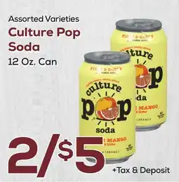 DeCicco & Sons Culture Pop Soda offer
