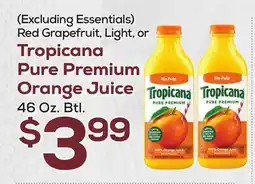 DeCicco & Sons Tropicana Pure Premium Orange Juice offer