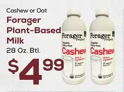 DeCicco & Sons Forager Plant-Based Milk offer