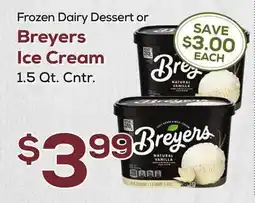 DeCicco & Sons Breyers Ice Cream offer