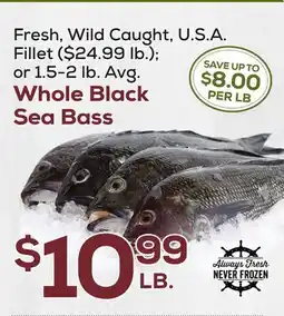 DeCicco & Sons Whole Black Sea Bass offer