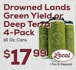 DeCicco & Sons Drowned Lands Green Yield or Deep Terra 4-Pack offer