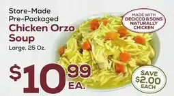 DeCicco & Sons Chicken Orzo Soup offer