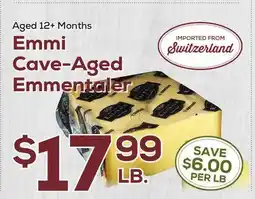 DeCicco & Sons Emmi Cave-Aged Emmentaler offer
