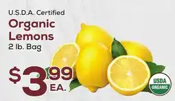 DeCicco & Sons Organic Lemons offer