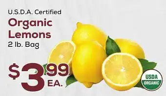 DeCicco & Sons Organic Lemons offer