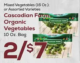 DeCicco & Sons Cascadian Farm Organic Vegetables, 10 Oz. Bag offer