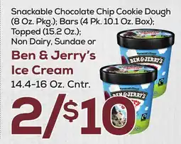 DeCicco & Sons Ben & Jerry's Ice Cream offer