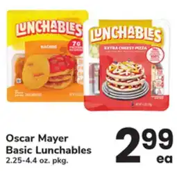 ACME Oscar Mayer Basic Lunchables offer