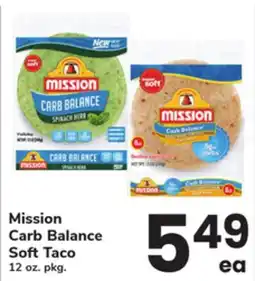 ACME Mission Carb Balance Soft Taco offer