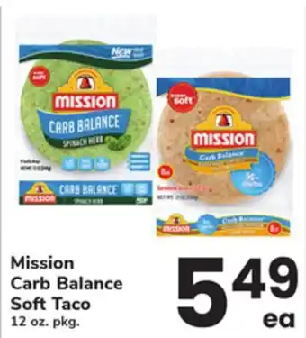 ACME Mission Carb Balance Soft Taco offer