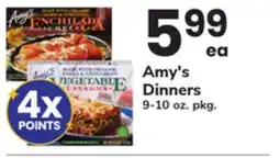 ACME Amy's Dinners offer