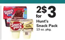 ACME Hunt's Snack Pack offer