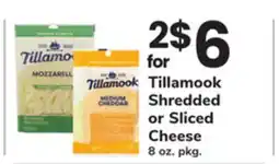 ACME Tillamook Shredded or Sliced Cheese offer