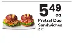 ACME Pretzel Duo Sandwiches offer
