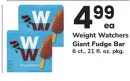 ACME Weight Watchers Giant Fudge Bar offer