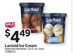 Stop&Shop Lactaid Ice Cream offer