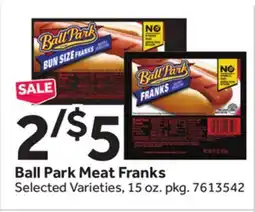 Stop&Shop Ball Park Meat Franks offer