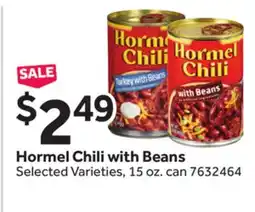 Stop&Shop Hormel Chili with Beans offer