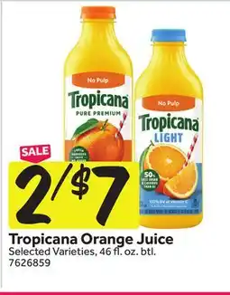 Stop&Shop Tropicana Orange Juice offer