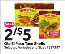 Stop&Shop Old El Paso Taco Shells offer
