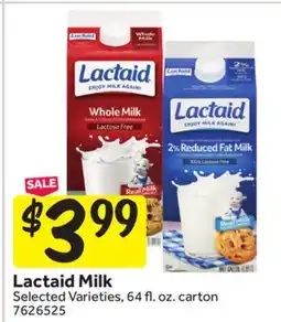 Stop&Shop Lactaid Milk offer