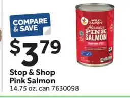 Stop&Shop Stop & Shop Pink Salmon offer